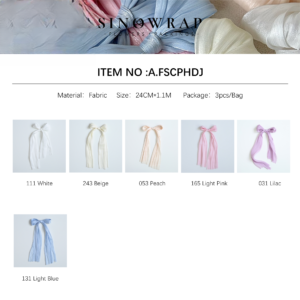 Ribbon FSCPHDJ - 24CM*1.1M - Image 8