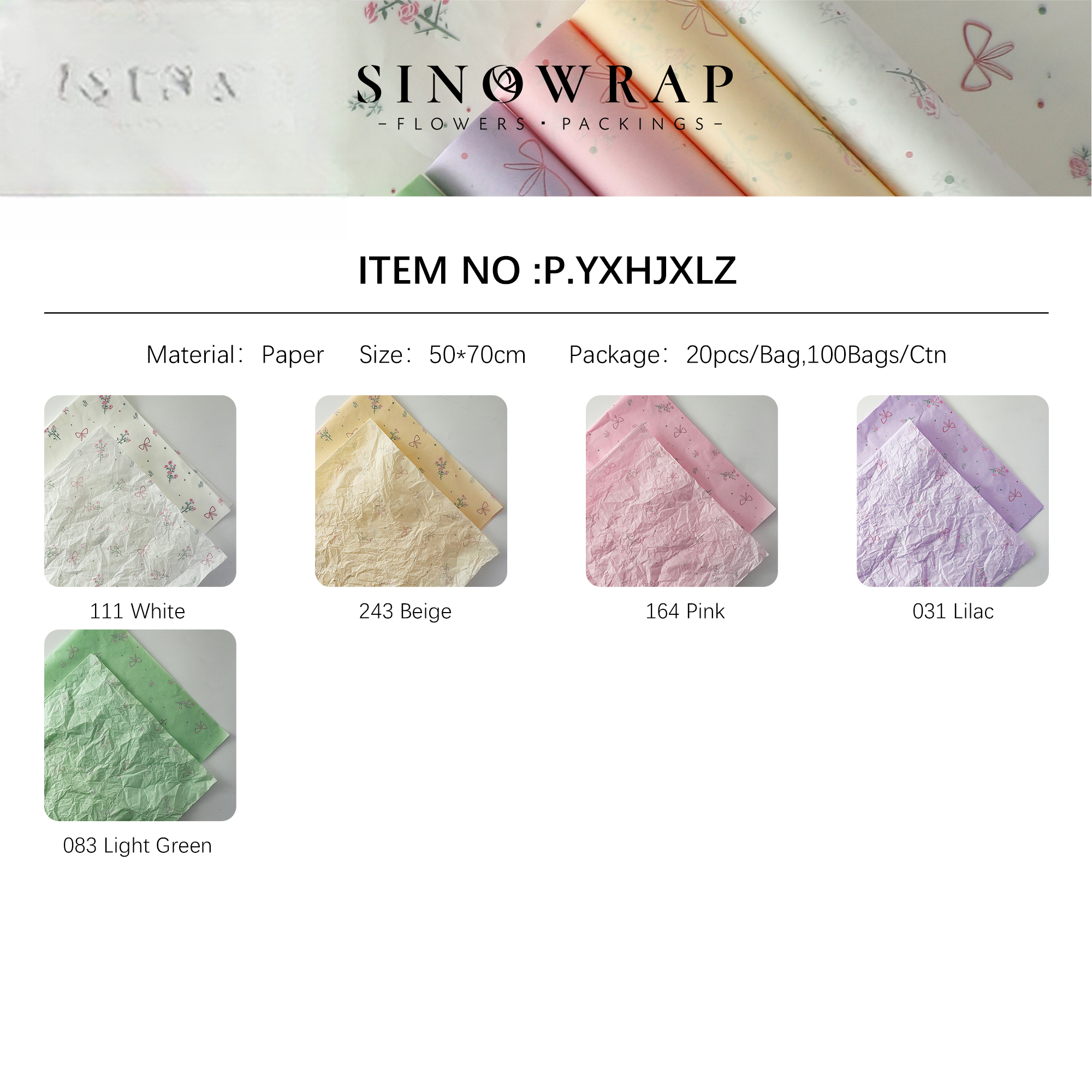 papel de regalo YXHJXLZ – 50*70CM(±5%) - Image 12