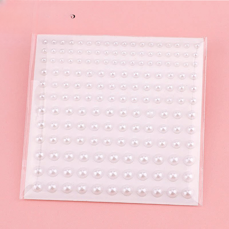 165 pegatinas de perlas (blanco tarjeta paquete) 165KCBZZ – l10cm;W9.5cm - Image 3
