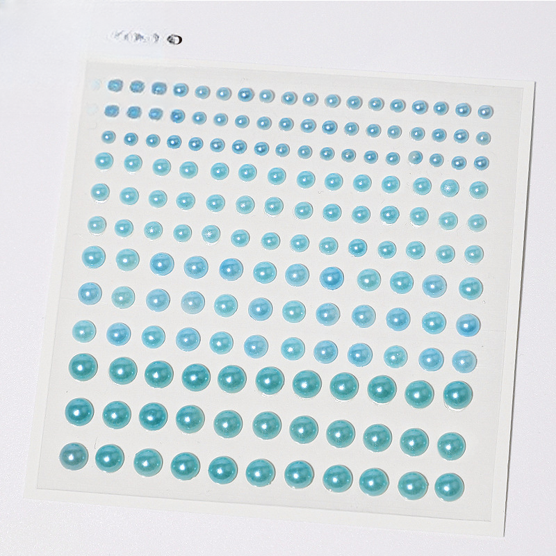 165 pegatinas de perlas (blanco tarjeta paquete) 165KCBZZ – l10cm;W9.5cm - Image 5