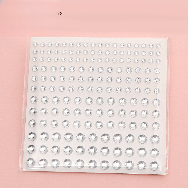 165 pegatinas de perlas (blanco tarjeta paquete) 165KCBZZ – l10cm;W9.5cm - Image 6