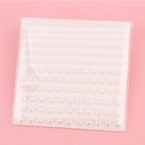165 Perlen-Aufkleber (weiß Karte Packung) 165KCBZZ – l10cm;W9.5cm