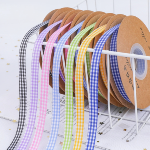 ruban à carreaux GZZD 10Rolls/Pack  1.0cm*50Y – 1cm*50Y