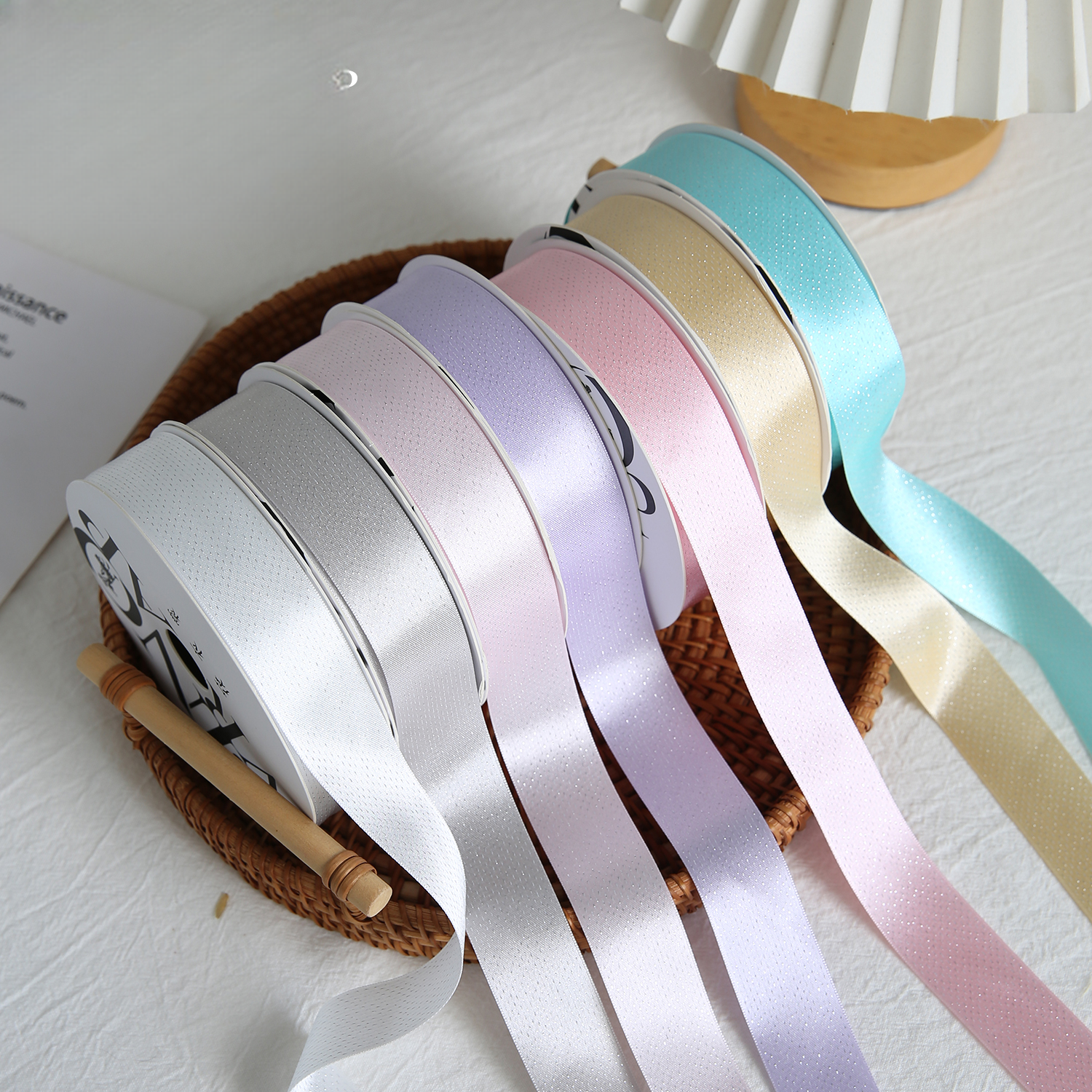 Schleifenband YDSD 2.5CM 8Rolls/Pack – 2.5cm*15Y - Image 5