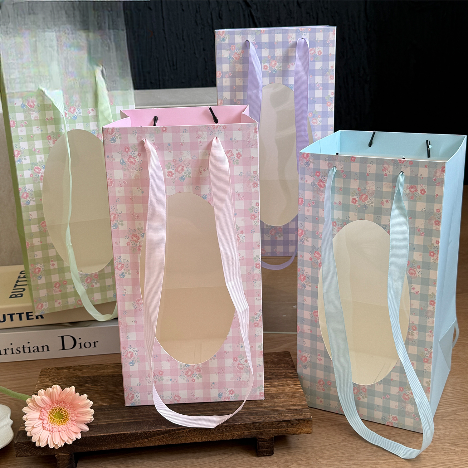 Papiertragetasche – 15*15*30cm - Image 2