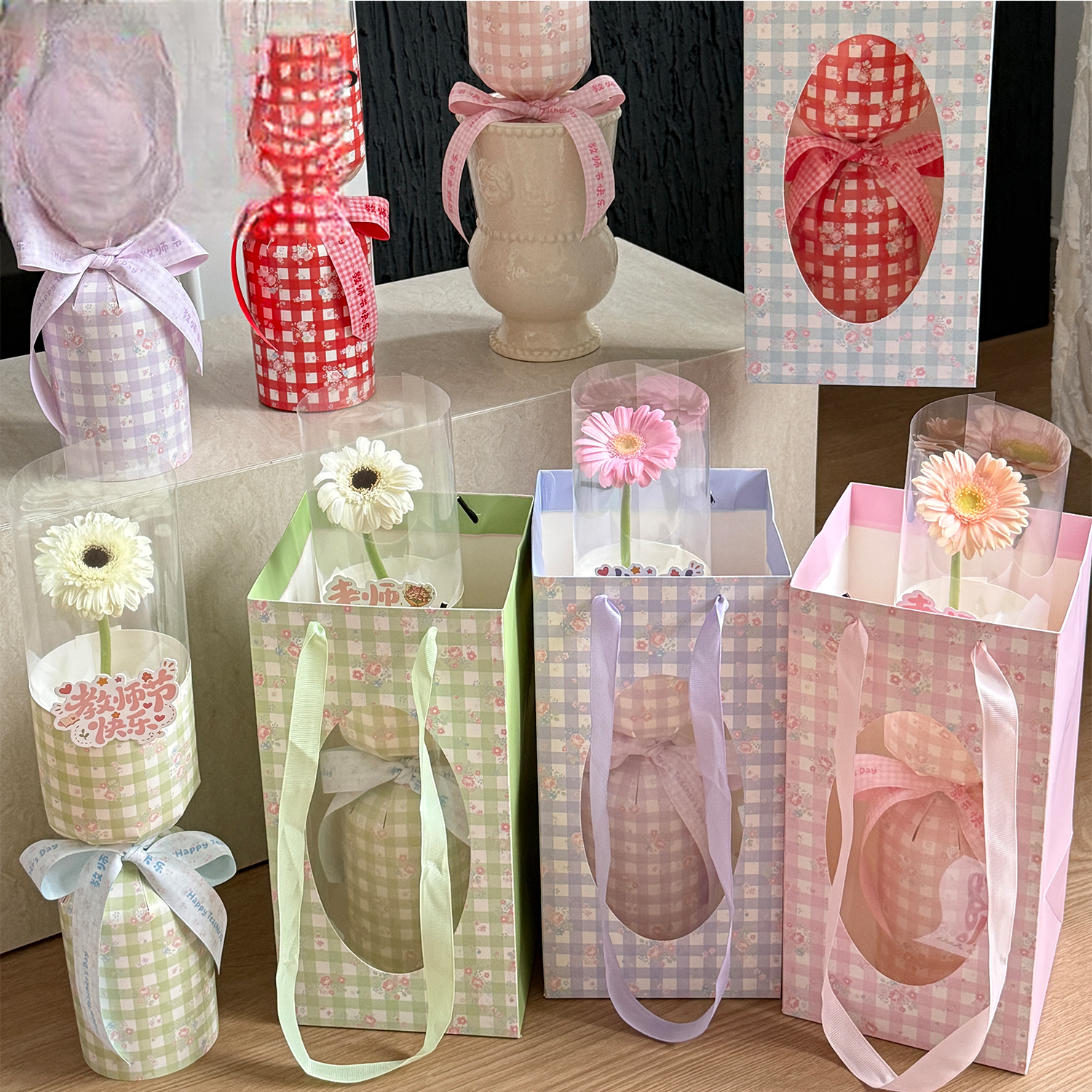 Papiertragetasche – 15*15*30cm - Image 5