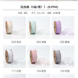ruban PPM(5rolls/pack) – 4cm*20Y - Image 5