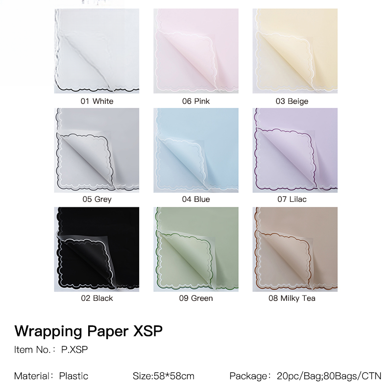 papier d'emballage XSP – 58cm*58cm - Image 7