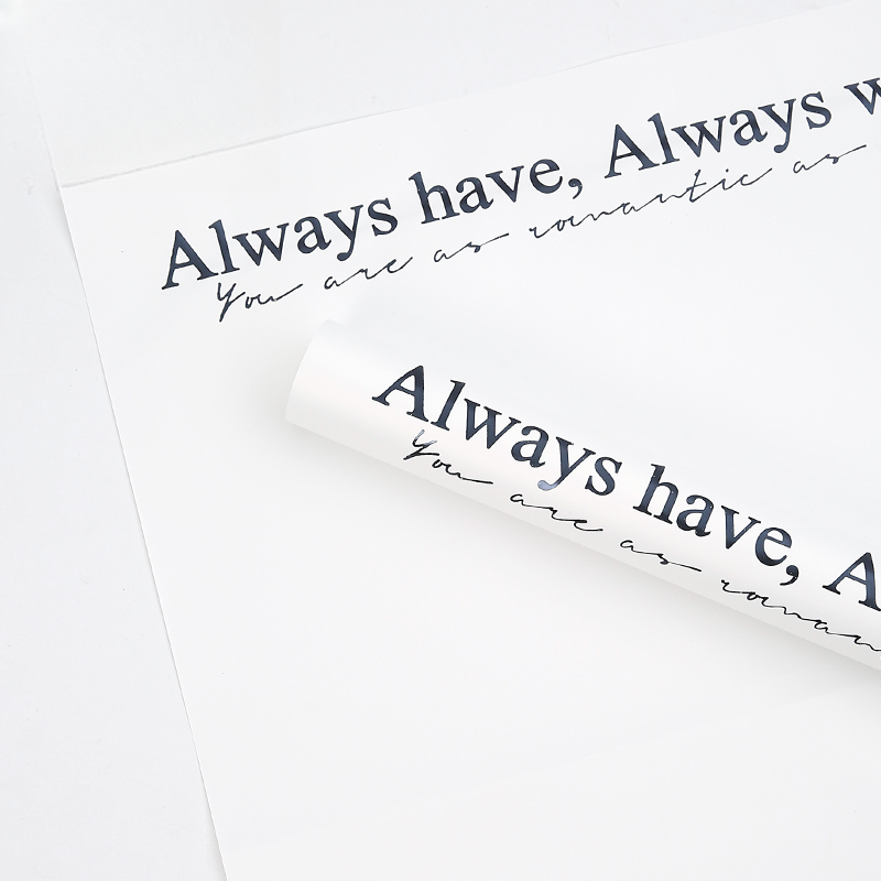 Alternative view of Geschenkpapier YRJWAN-Kunststoff(15pcs/bag) – 50cm*57cm