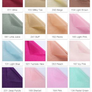 carta regalo XLZ  (35-40PCS/BAG) （ carta velina） – 50cm*70cm - Image 14