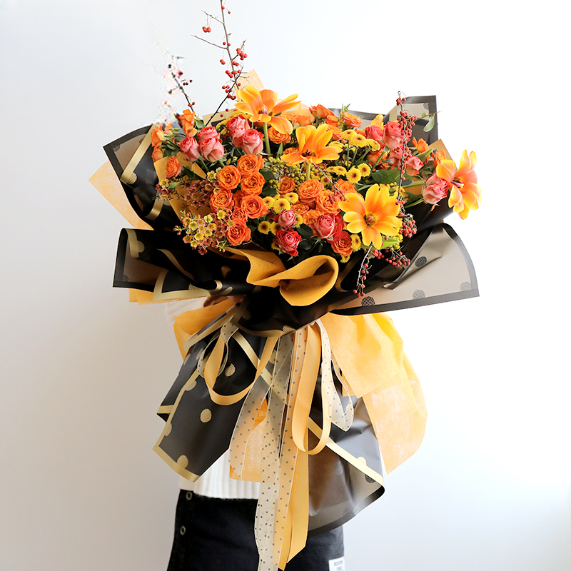 Alternative view of Geschenkpapier HX-034 – 60cm*60cm