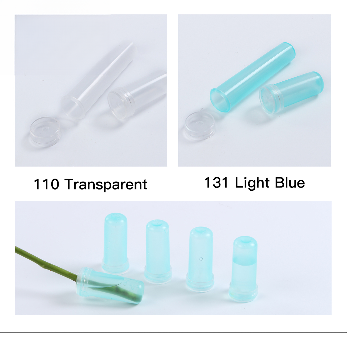 tubo retenedor de agua XSG – L 7CM(Around 90 pcs/bag ) – 1.5cm*7cm - Image 6