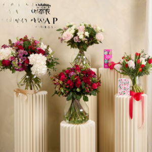 Alternative view of Flod Disply Papier Pillar +Acylic Tray – （30CM）20+40+60+80+100cm
