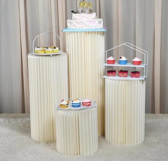 Flod Disply carta Pillar +Acylic Tray – (30CM)20+40+60+80+100cm - Image 3