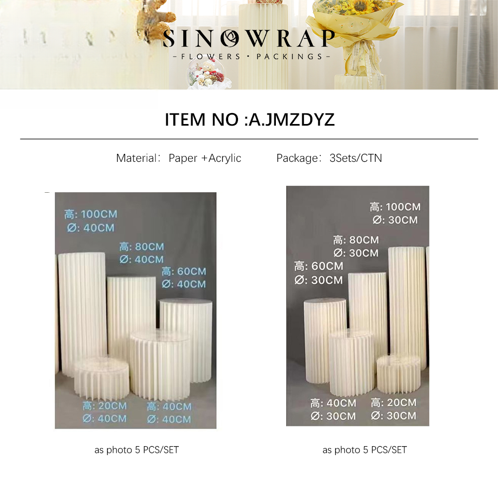 Flod Disply carta Pillar +Acylic Tray – (30CM)20+40+60+80+100cm - Image 14