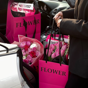 bolsa de asa flor-CCSTD-001(2pcs/bag) – 25cm*25cm*25cm - Image 3