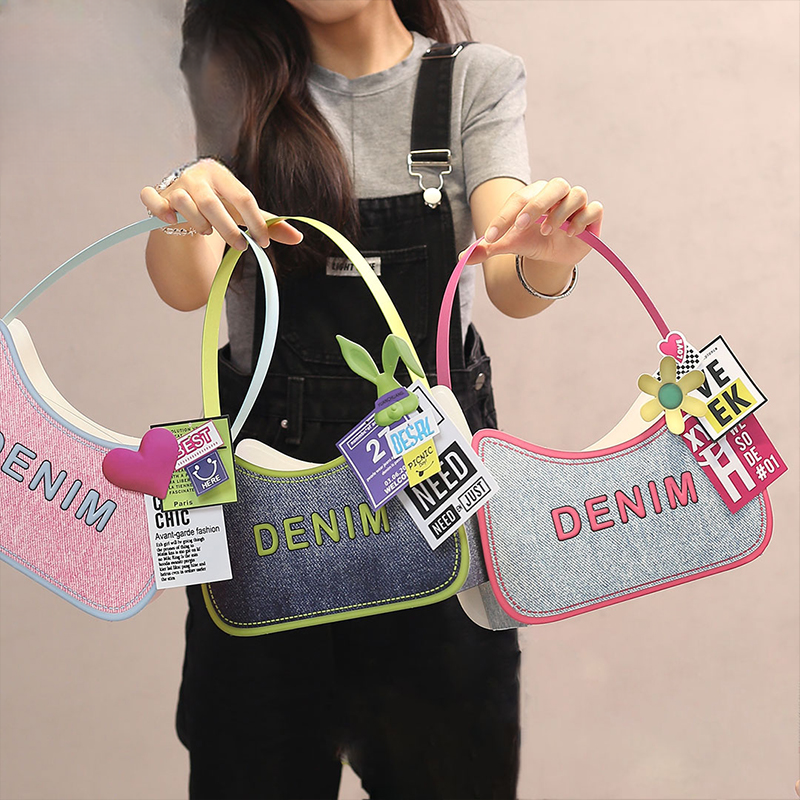 Alternative view of sac à poignée DNB(2set/Bag） – 25cm*16.5cm*12cm