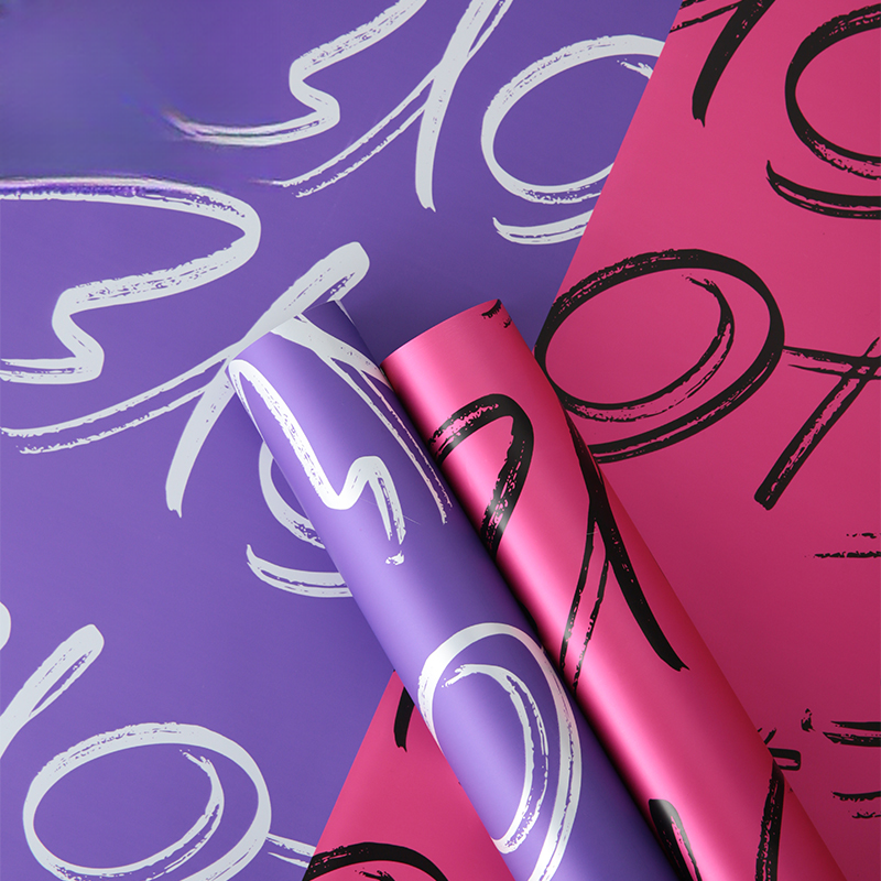 Alternative view of Wrapping paper-XXY043-A - 58*58CM