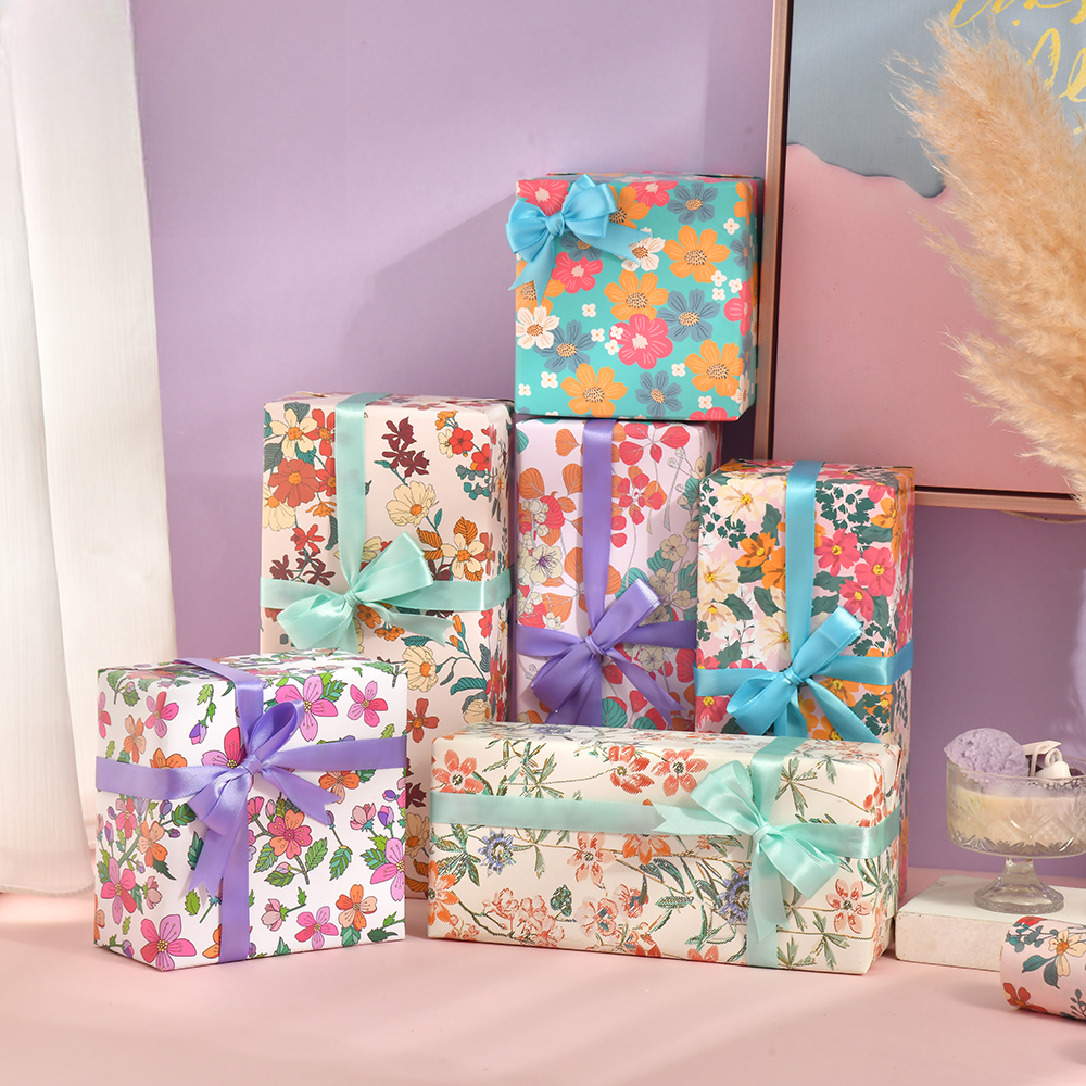 Alternative view of Geschenkpapier QWJLW-03 100 sheets/bag (20 Blätter or 50 Blätter kann individuell angefertigt werden) – 50*70cm