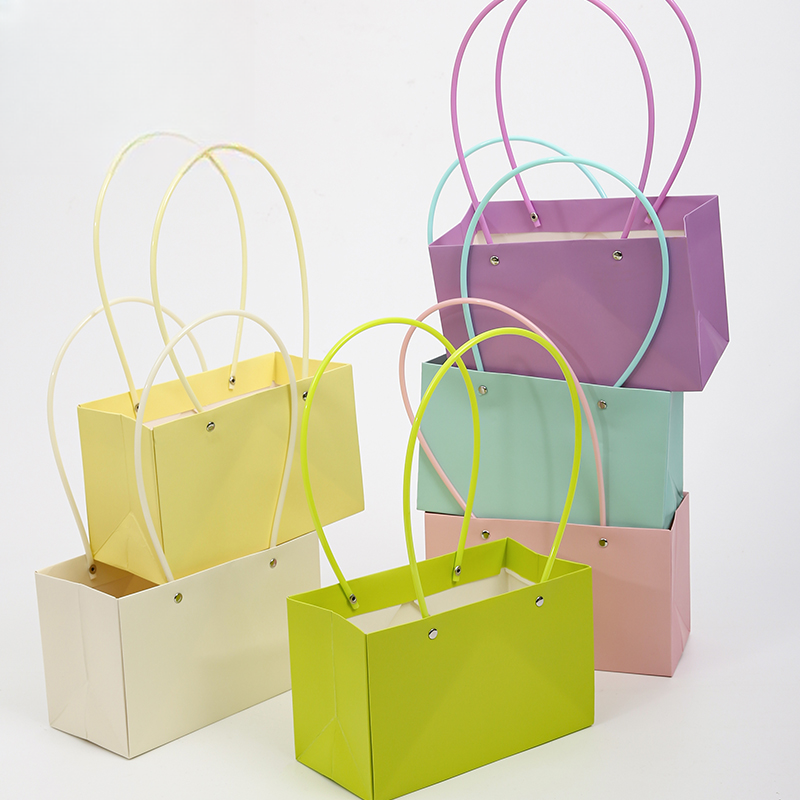 Alternative view of sac à poignée CSMKD-(CP8) (10pcs/bag） – 22*10.5*13.5