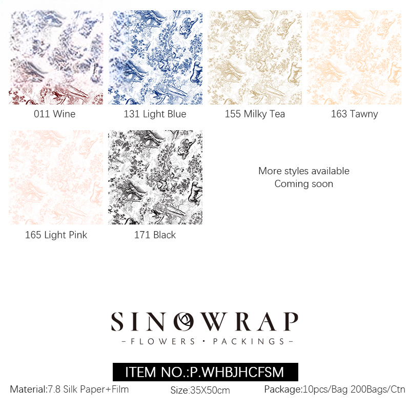 papel de regalo WHBJHCFSM (10pcs/Bag) – 35*50cm - Image 11