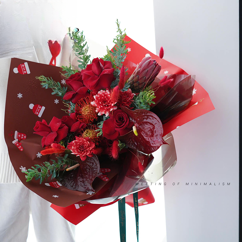 Alternative view of papier d'emballage XHM – 57cm*57cm（±5%）