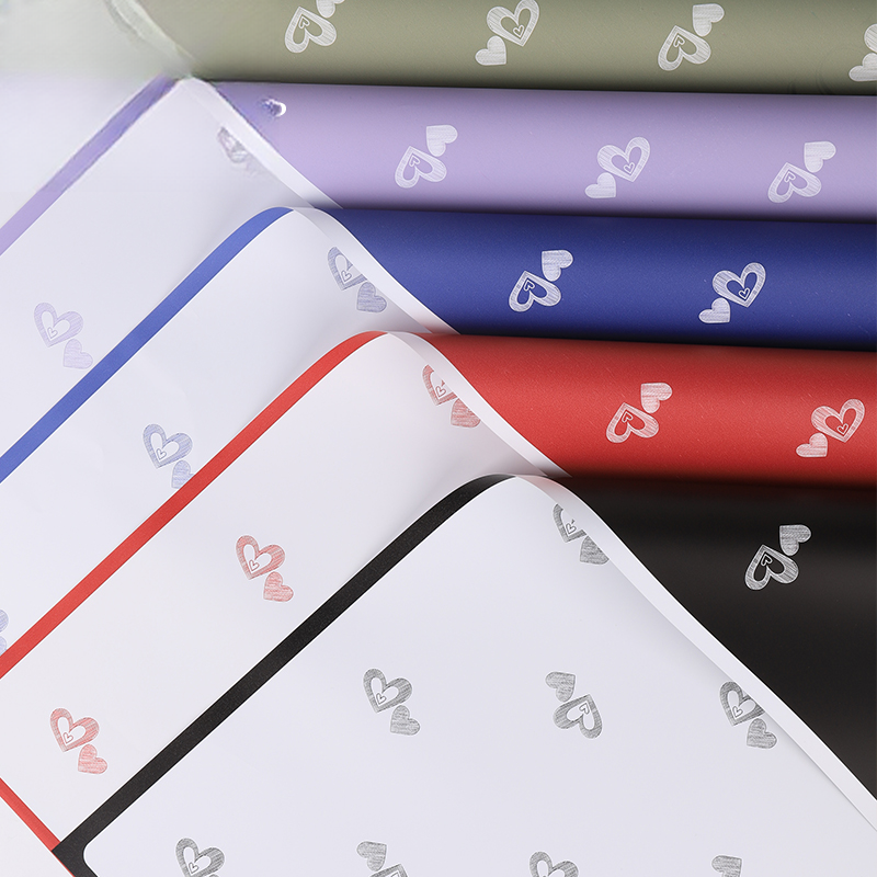 Geschenkpapier XY – 57*57CM (Romantic Love Pastell) - Image 5