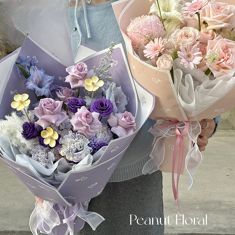 Geschenkpapier XY – 57*57CM (Romantic Love Pastell) - Image 11