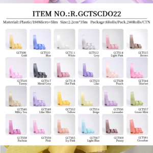 RIBBON GCTSCD022*35m  8Roll/Pack - 2.2cm*35m - Image 14