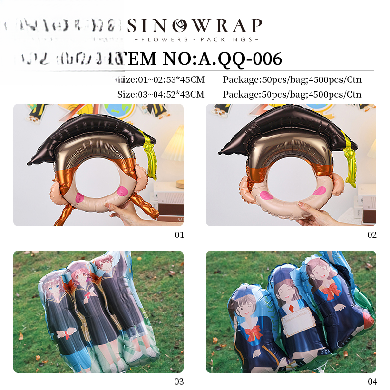Ballon QQ-005(50pcs/bag) – 52*43cm - Image 7