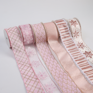 Ribbon JKSDCD-6.3cm.Pink(4rolls/pack) A+ Quality - 6.3cm*10y