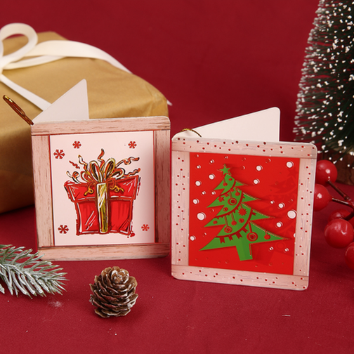 CARD KP-010 (No golden string) - 7.1*8.2cm