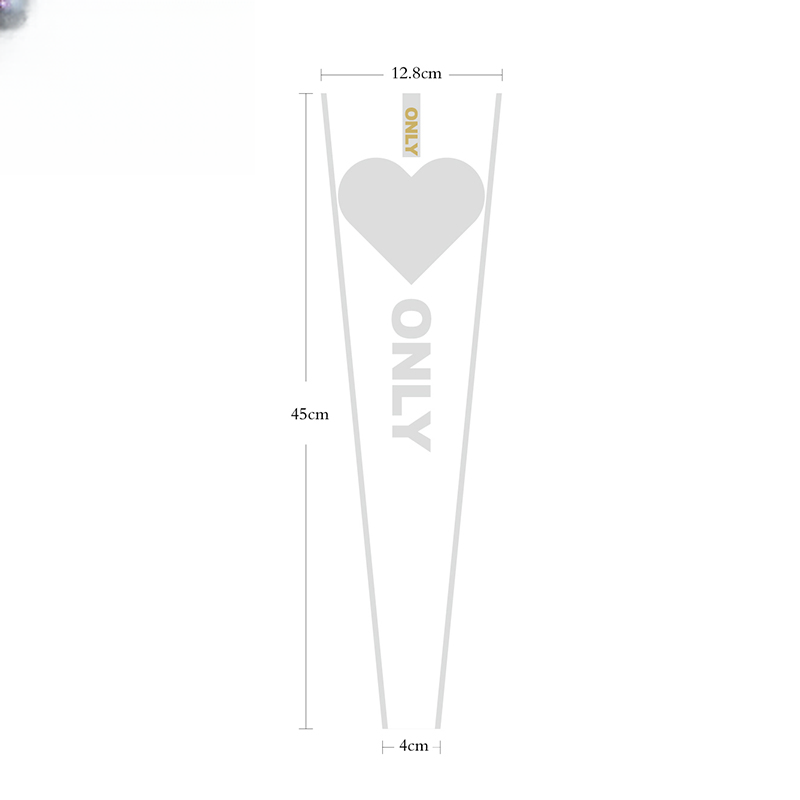 Alternative view of Geschenkpapier  .XCSJD( 45-50PCS) – (12.8+4CM)*45CM