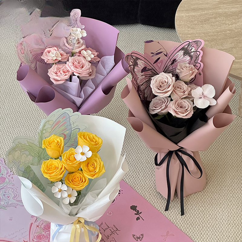 Alternative view of Geschenkpapier  HDHY（10PCS/BAG） – 28*52cm