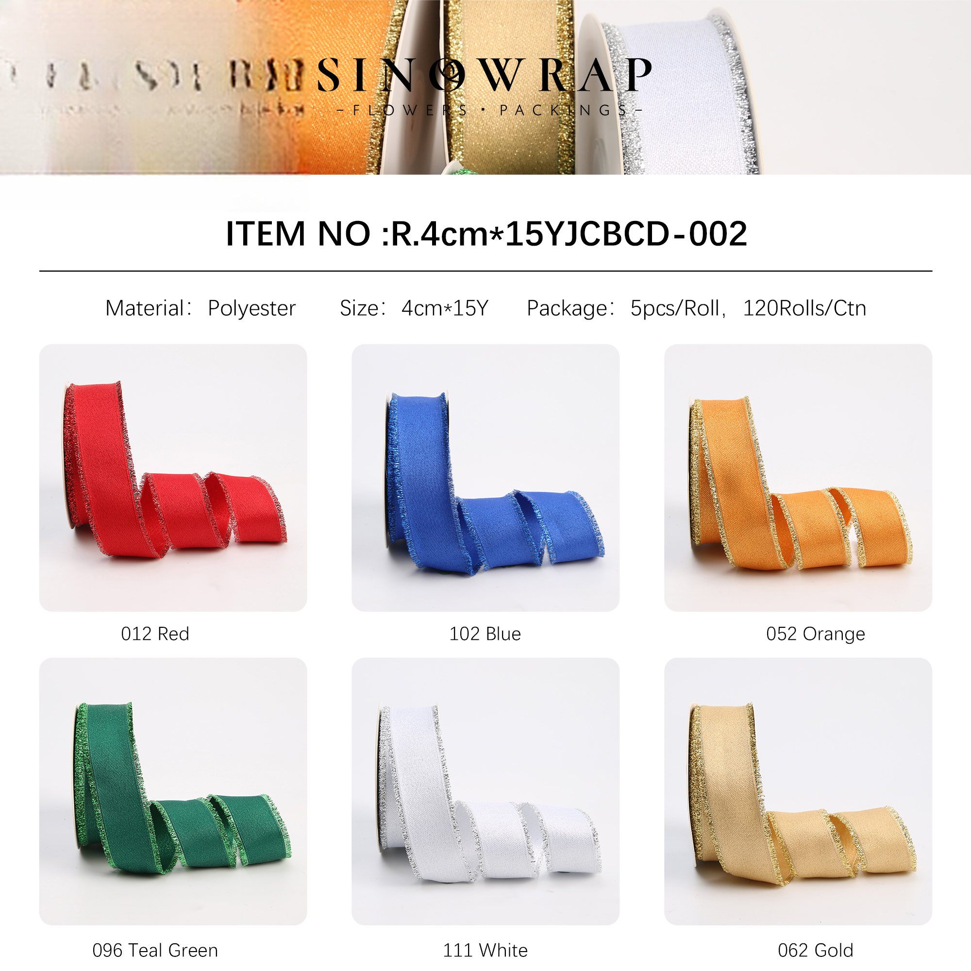 RibbonR.4.0cm*15cmJCBCD(5rolls/pack) - 4cm*15Y - Image 23