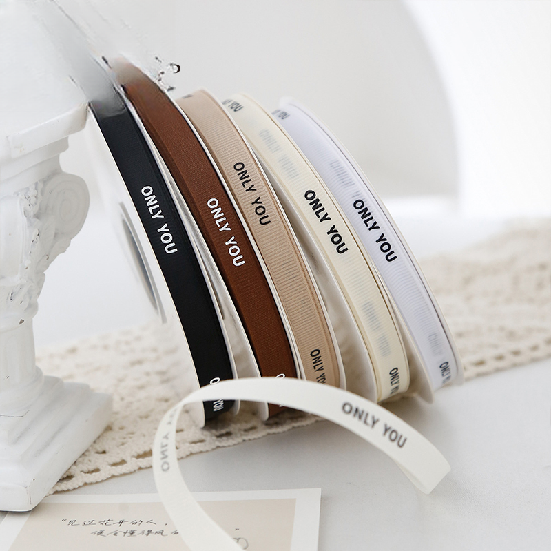 Alternative view of Schleifenband. LWD-ONLY YOU（17rolls/pack） – 1.0cm*40Y