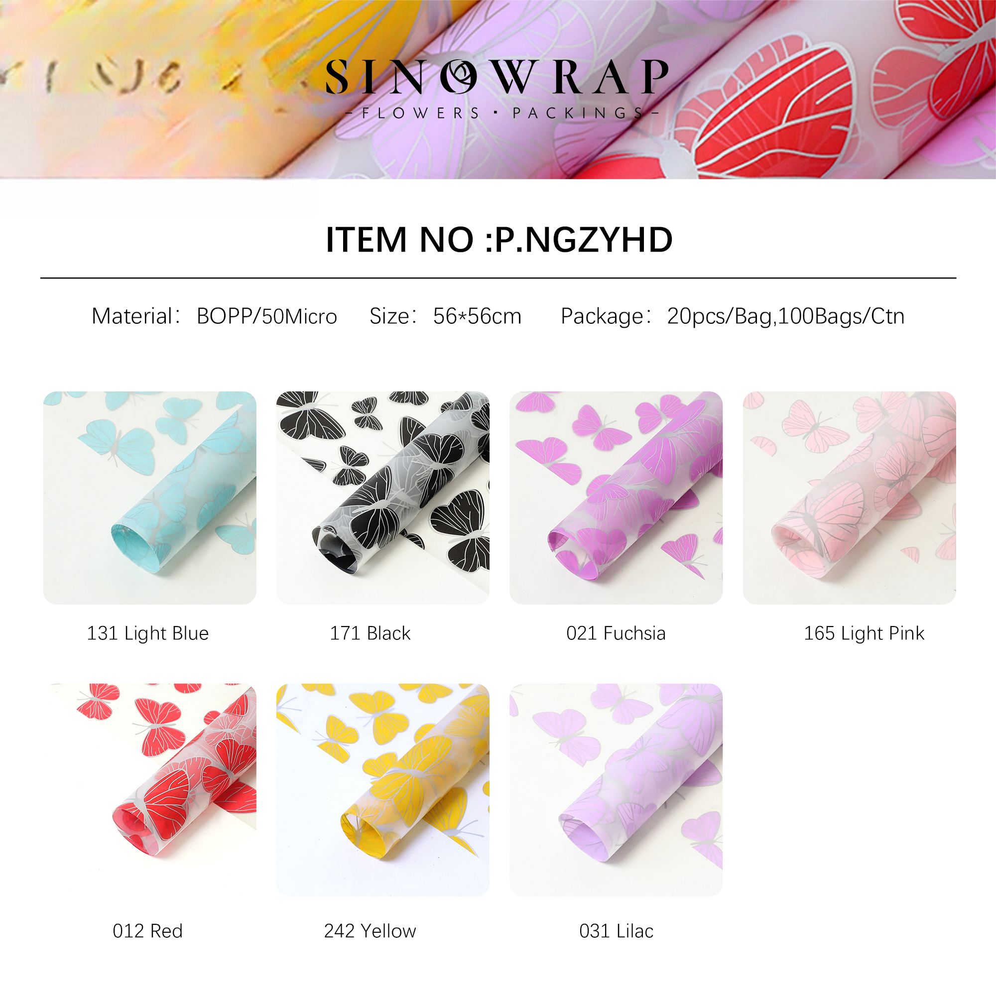 Geschenkpapier NGZYHD – 56*56CM - Image 8