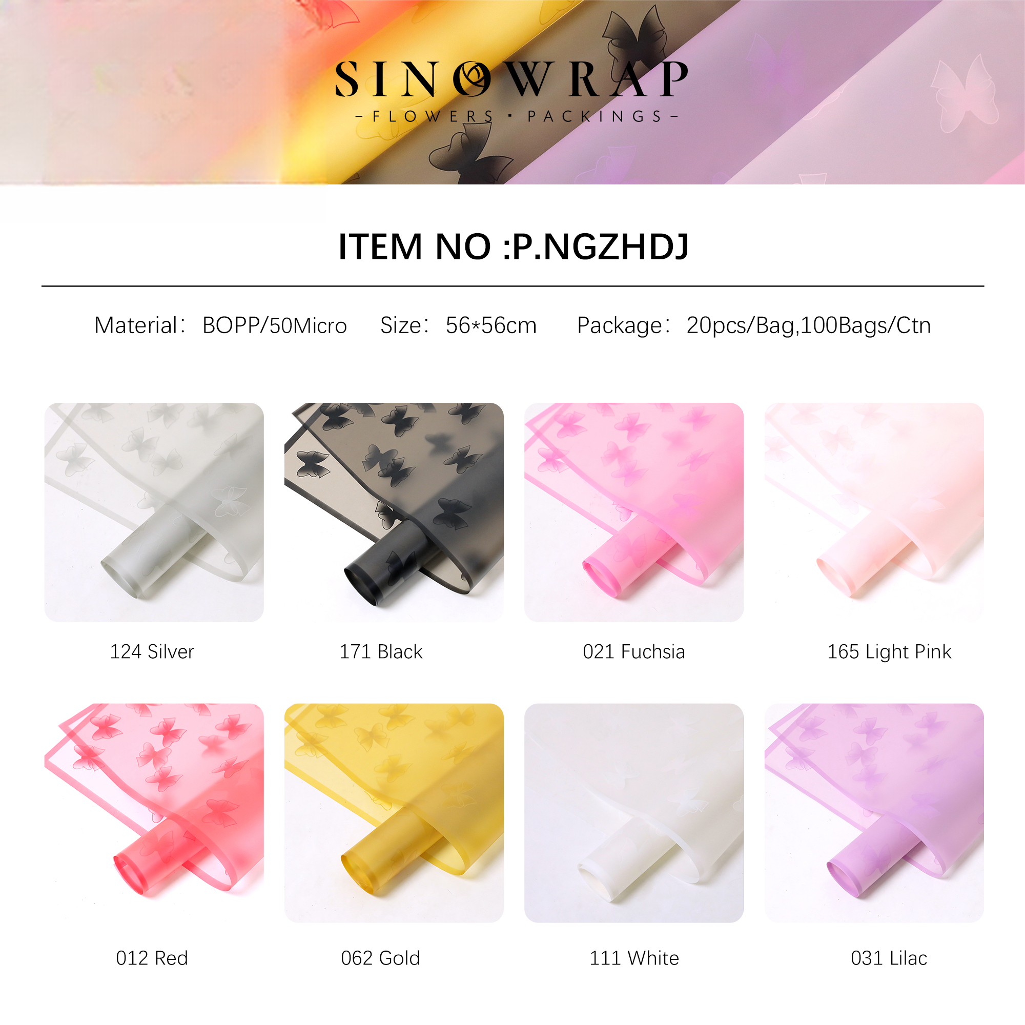 Geschenkpapier NGZHDJ – 56*56CM - Image 5