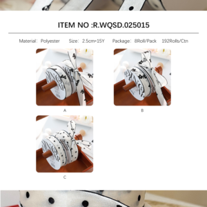 cinta WQSD 2.5CM  8 Rolls/Pack – 2.5CM*15Y - Image 9
