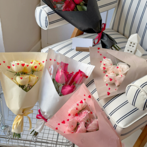 Geschenkpapier QBTYXDZD – (Öffnung oben 28+Öffnung unten 11)*H41cm
