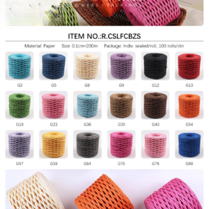 Paper string  S-CSLFCBZS - 0.1cm*200m - Image 5